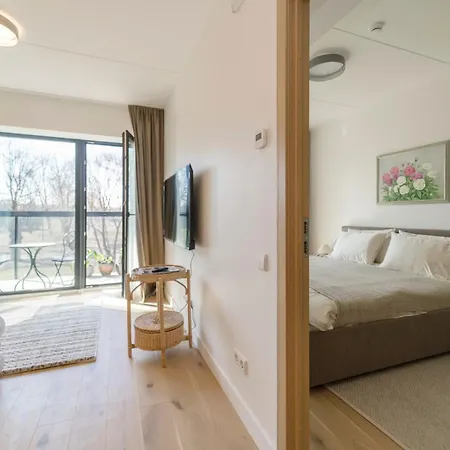 Apartman Moho Mezaparks Cozy New Privat Parking